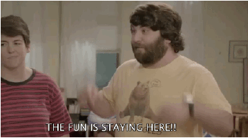 Why go out when the party’s at home?