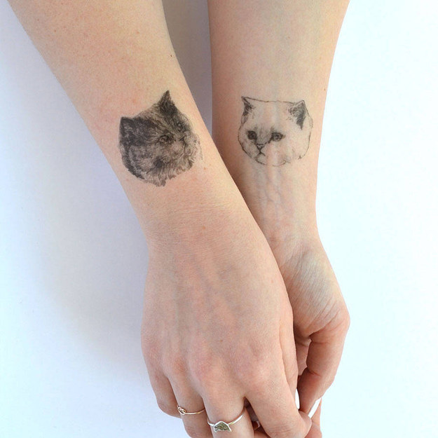These insanely detailed temporary tattoos.