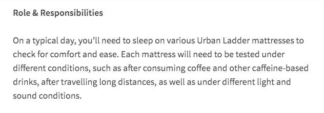 The Urban Ladder Job Listing That Went Viral Seems Too Good To Be True Because It Isn T Последние твиты от linkedin (@linkedin). buzzfeed