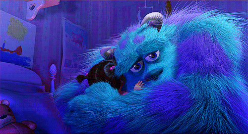 Animar cada uno fue un reto para Pixar ya que era la primera vez que creaban un personaje con pelo animado. (Vía)