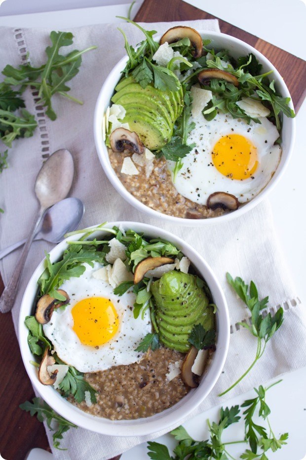 Avocado + egg = heaven in your mouth. Get the recipe here.