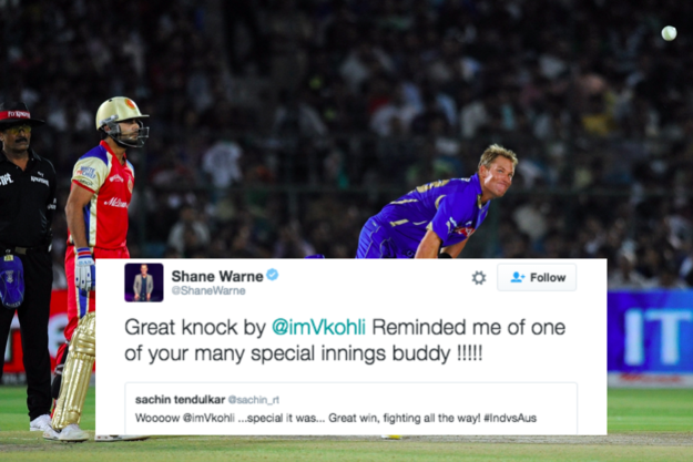 Because even the experts can't help but agree with me about just how much Kohli reminds them of Tendulkar.