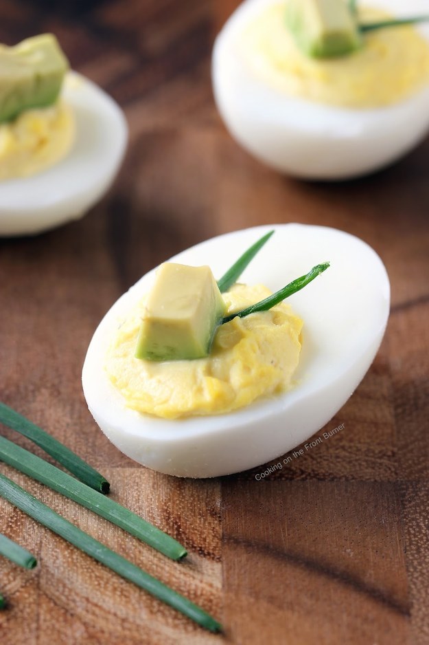 Deviled Eggs With Avocado