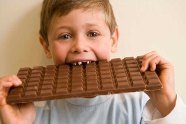 And do you froth at the mouth when you see a bar of chocolate?