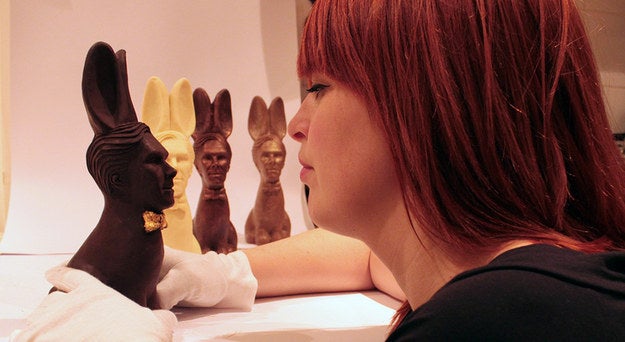 Chocolate bunnies + Benedict Cumberbatch = CUMBERBUNNIES