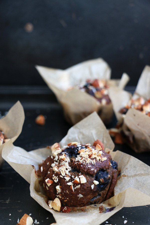 Banana Blueberry Muffins