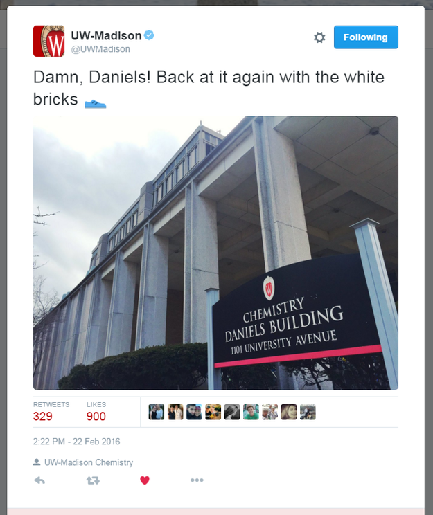 The University of Madison who tried to jump on the bandwagon, but, like... why?