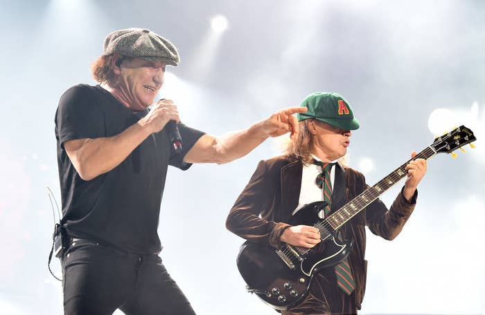 AC/DC Singer Brian Johnson At Risk Of 