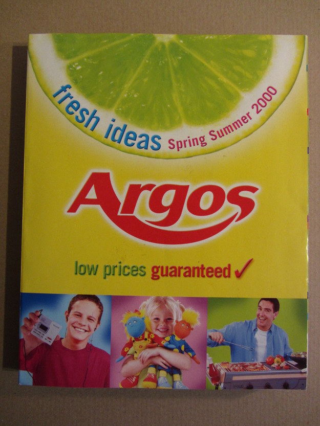 Why we hoard old Argos catalogues.
