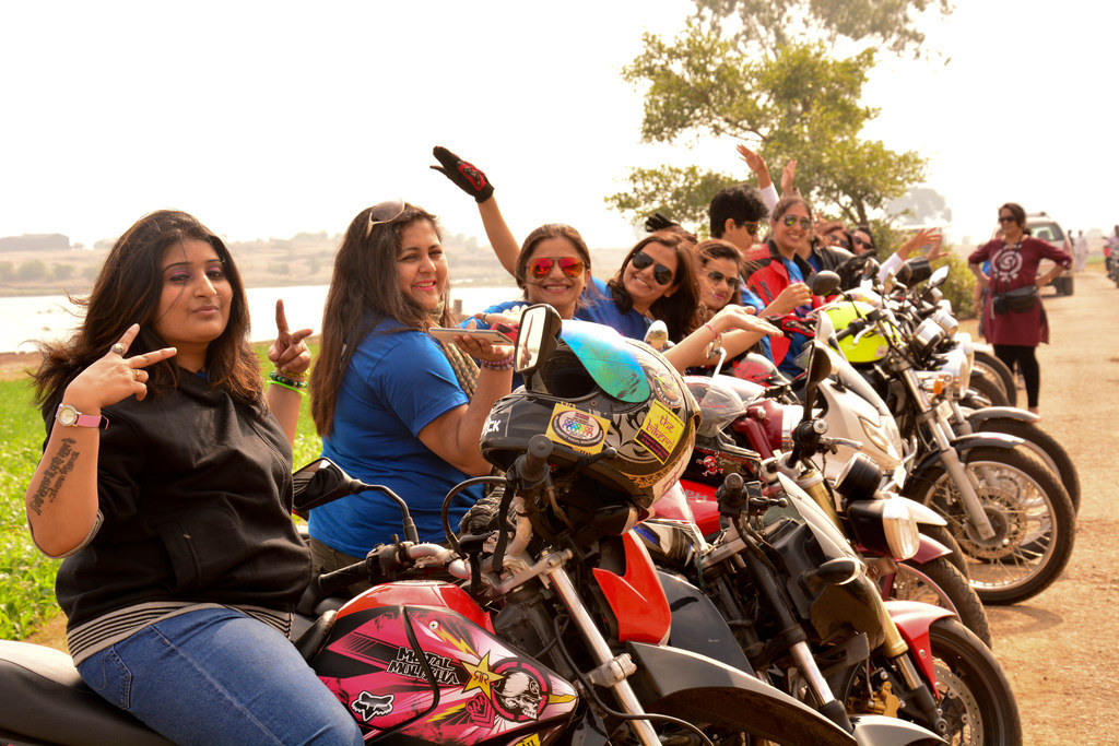 Here's The Story Behind India's First And Largest All-Women Motorcycle ...