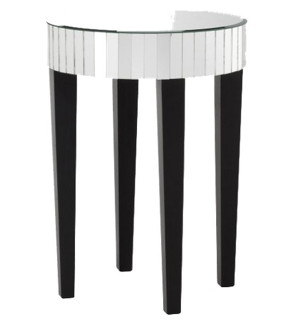 A mirrored end table that looks more "Tarjay" than "Target."