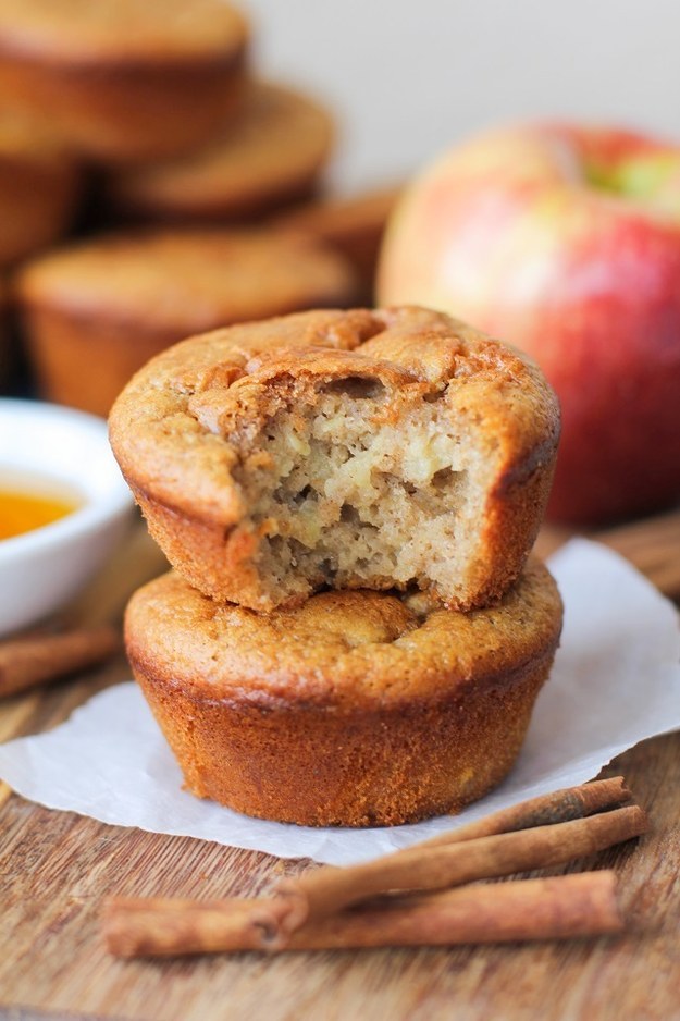 Grain-Free Apple Cinnamon Muffins