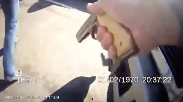 Body Camera Video Shows Police Officer Mistakenly Shooting