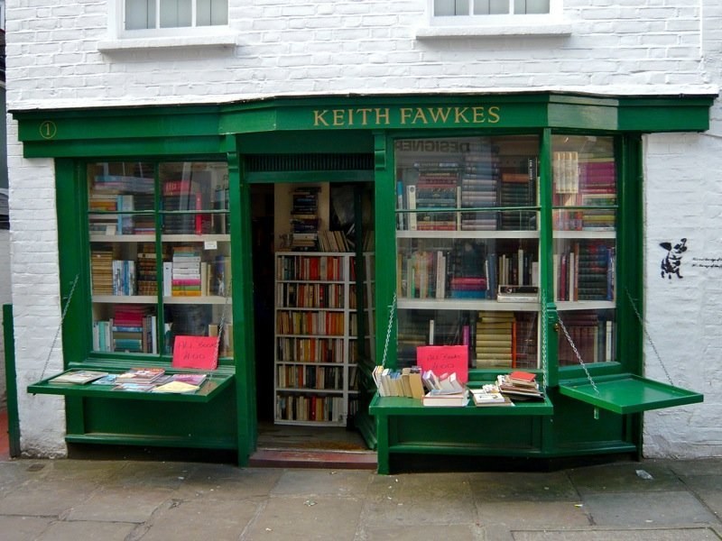 Don't ever leave London before you've visited Keith Fawkes, and not just because it looks like a IRL Flourish and Blotts, though that's a pretty big part of it. The atmospheric shop has a truly impressive stock of second-hand books looking for new homes.