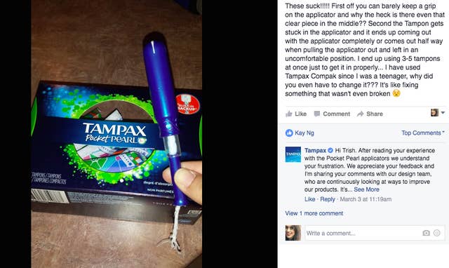 Tampax Redesigned A Popular Tampon And People Aren T Loving It
