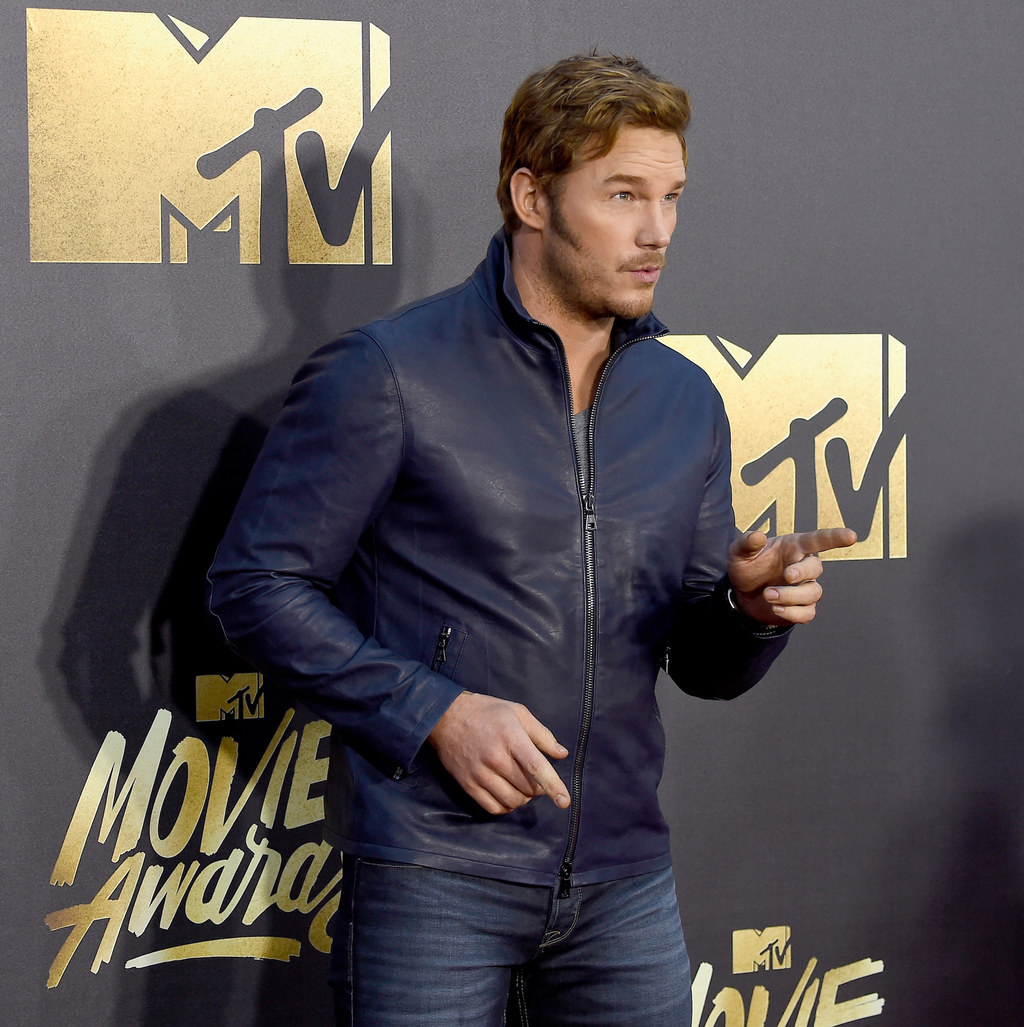 Chris Pratt Showed Up To The MTV Movie Awards Looking Like An Actual