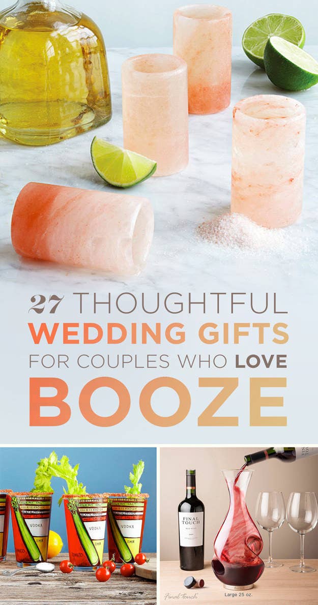 23 Impressively Unique Alcohol-Related Wedding Gifts for Couples Who Have  Everything