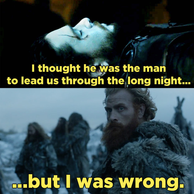 Jon Snow is still, per usual, dead.