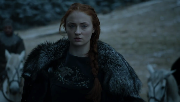 Sansa is owning her Stark-ness.