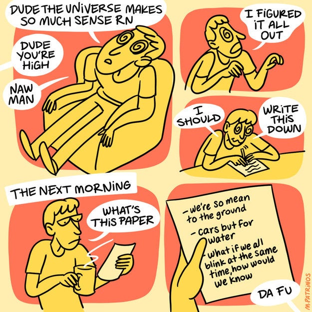 You'll development an understanding of the universe beyond human comprehension.