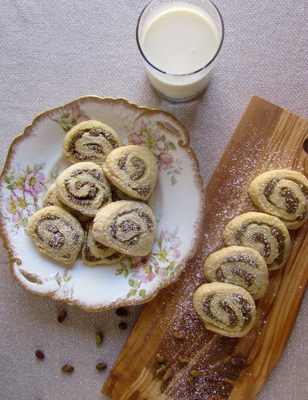 The nutty aroma and flavor of pistachios paired with a hint of floral rose water adds an exotic touch to buttery, tender french-style cookies! Get the recipe here.