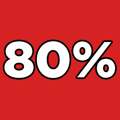 80%