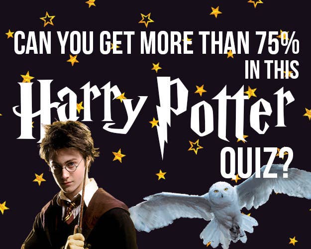 Can You Get More Than 75 In This Harry Potter Quiz
