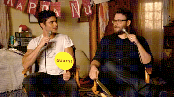 Zac Efron And Seth Rogen Played Never Have I Ever And Shit Got Real