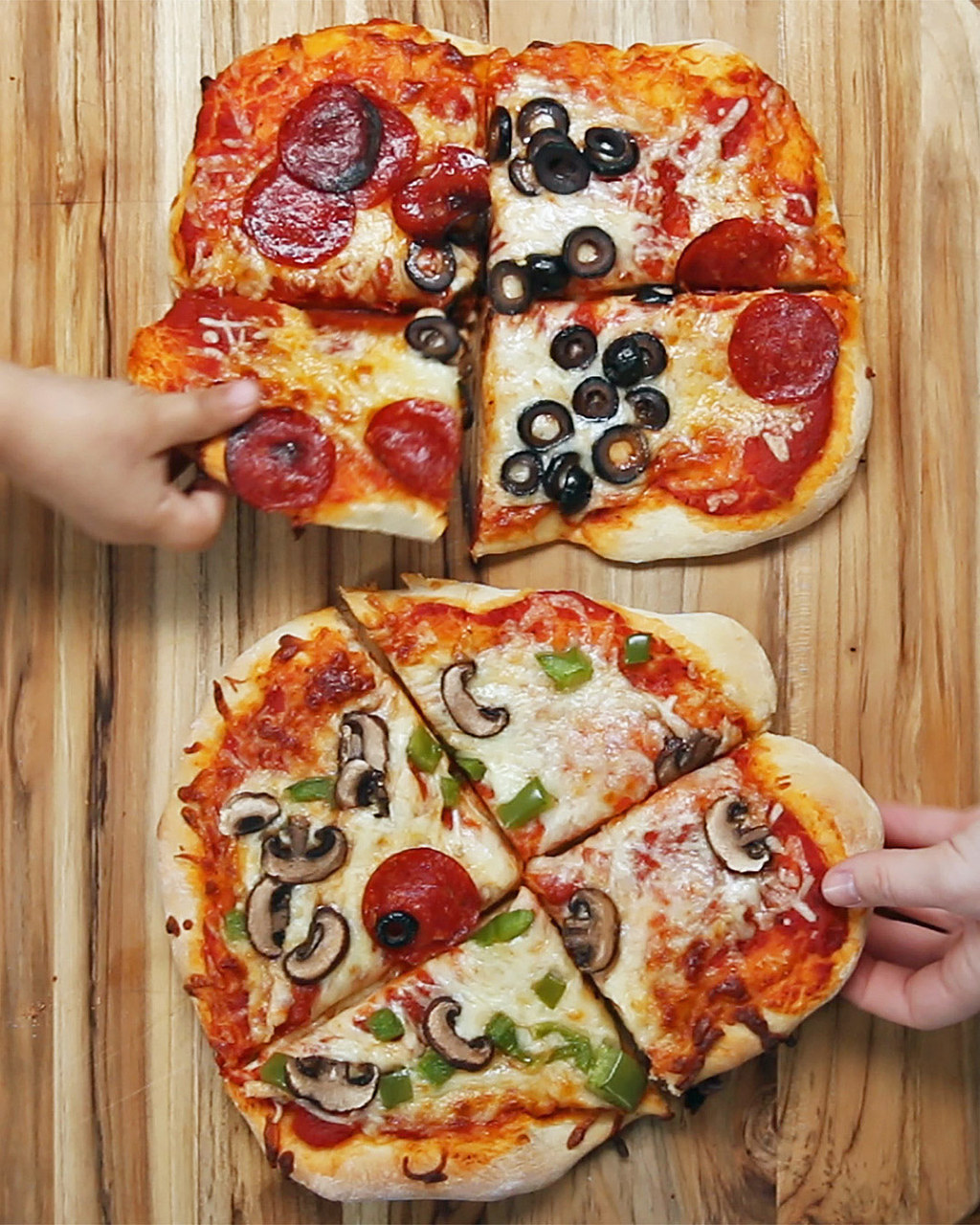 Как украсить детскую пиццу фото