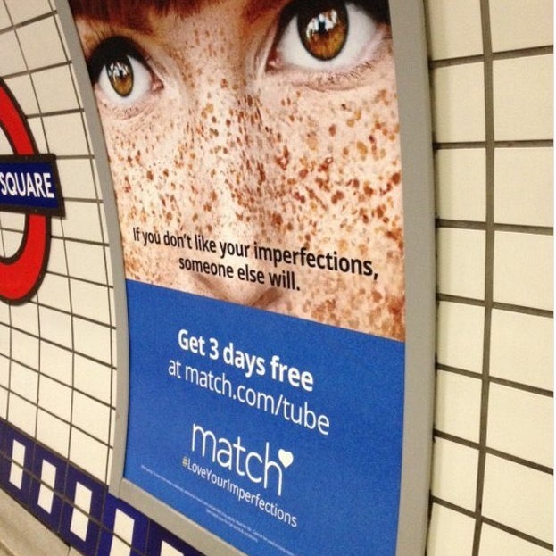 Advert Calling Freckles "Imperfections" Pulled After Backlash