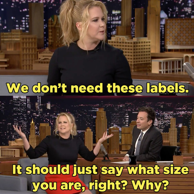 Amy Schumer Isn't Cool With All These Body Labels