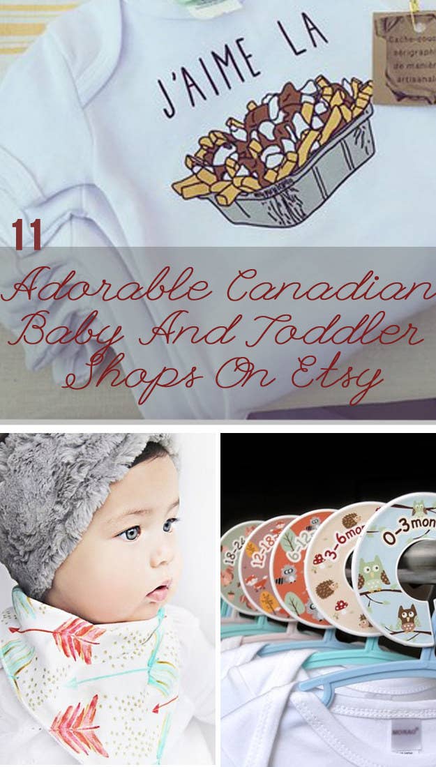 11 Of The Most Adorable Canadian Baby And Toddler Etsy Shops