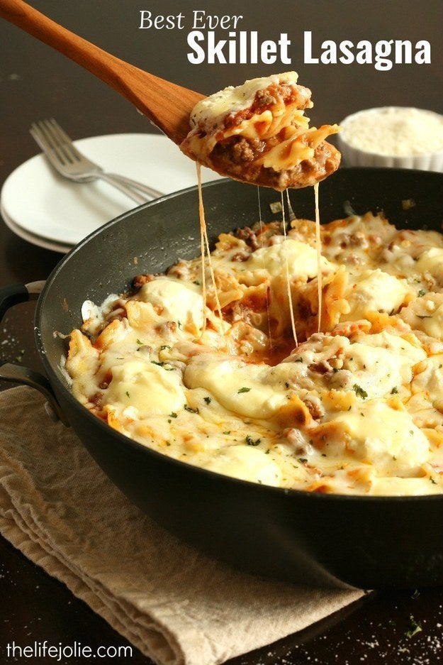 Use it as a bite-sized substitute for lasagna noodles.