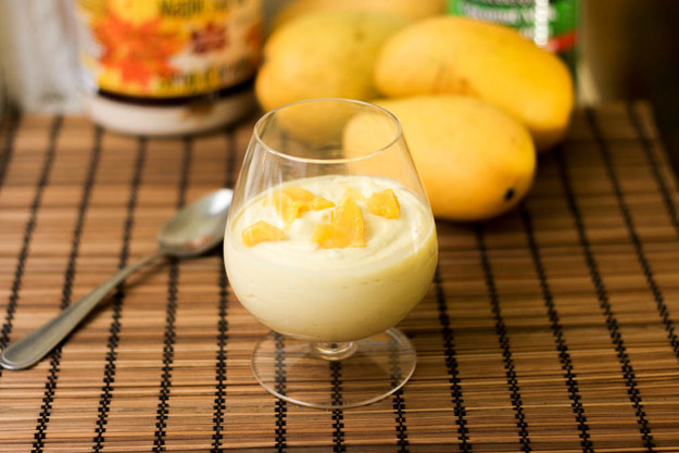 Three-Ingredient Mango Mousse