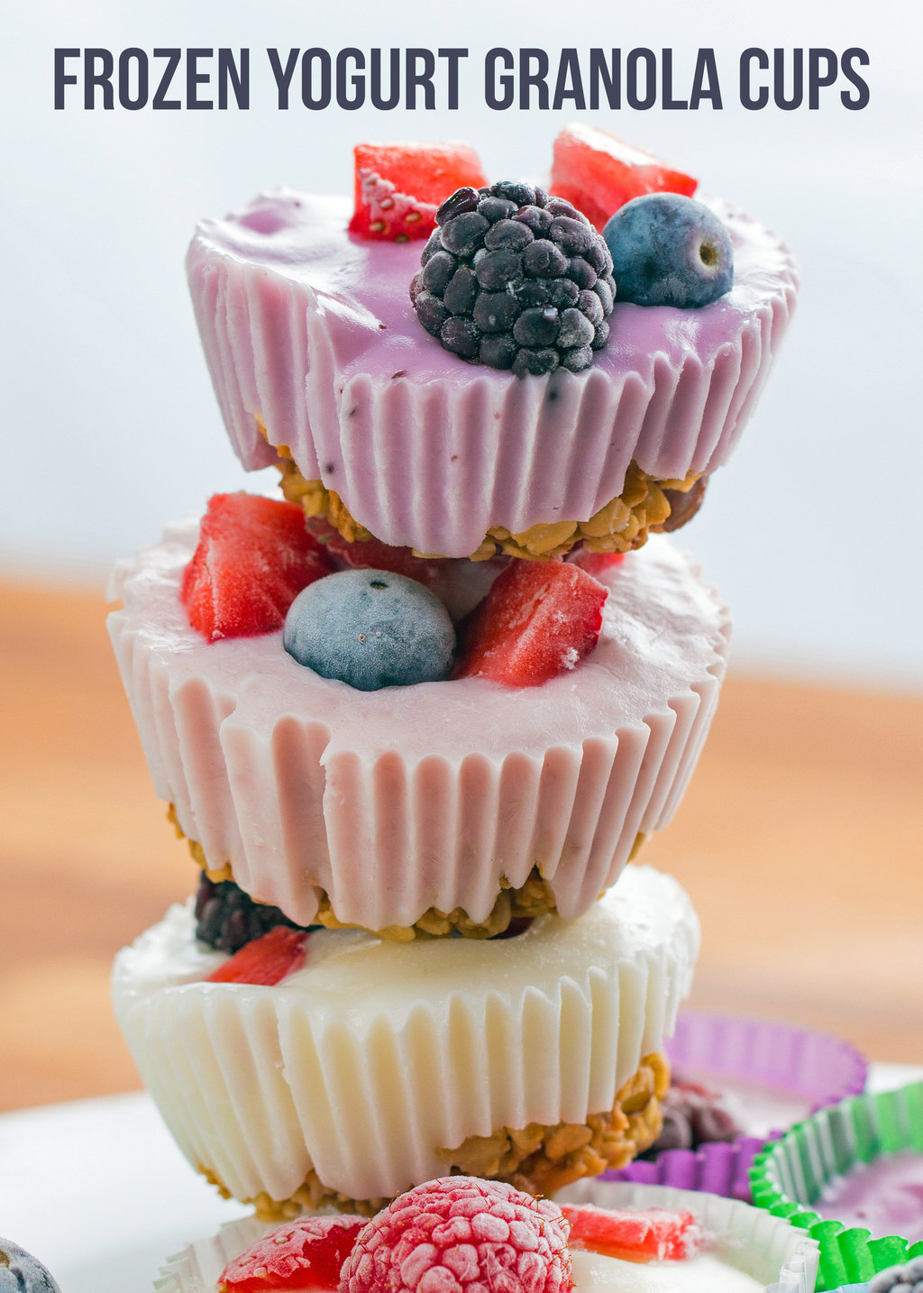 Here's An Appetizing Recipe For Frozen Yogurt Granola Cups ...