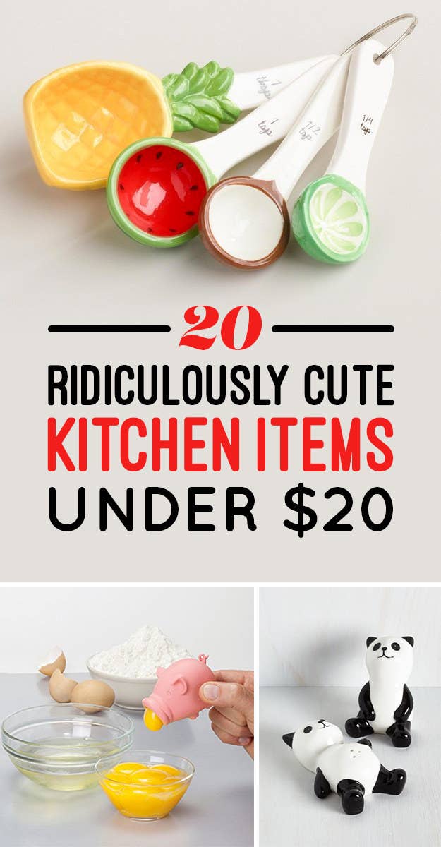 20 Ridiculously Cute Kitchen Items Under $20