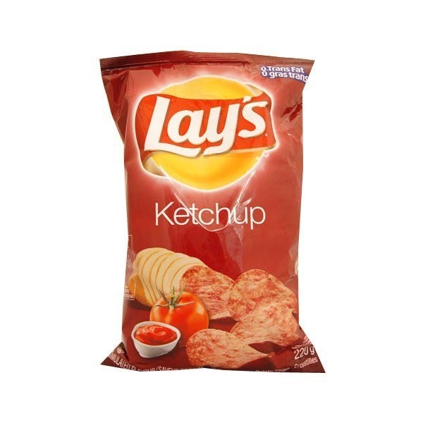 Ketchup chips