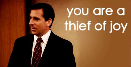 When it's two weeks before the exam and your professor starts warning the class to start studying.