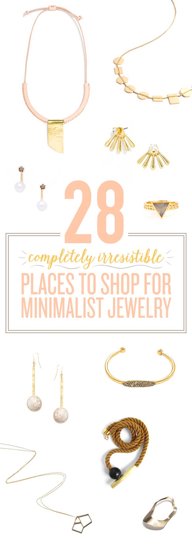 28 Completely Irresistible Places To Shop For Minimalist Jewelry Minimalist jewelry brands you should know. shop for minimalist jewelry