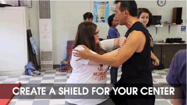 We learned how to keep ourselves safe while seriously messing up someone's throat.