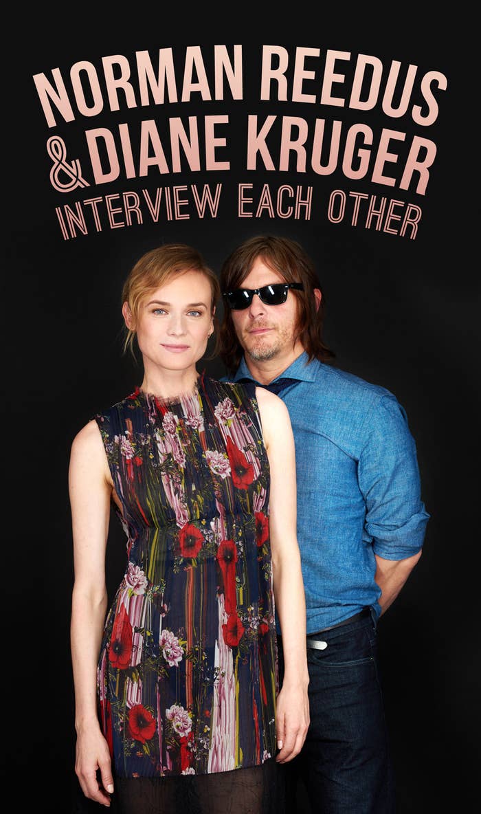 It Sure Looks Like Diane Kruger Is Dating Norman Reedus Now