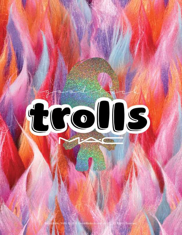 Today, MAC Cosmetics announced its latest colorful AF makeup collection will be in honor of Trolls, the weird-but-lovable dolls that are hella nostalgic.