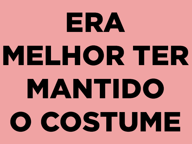 "Eu não costumo fazer textão, mas..."