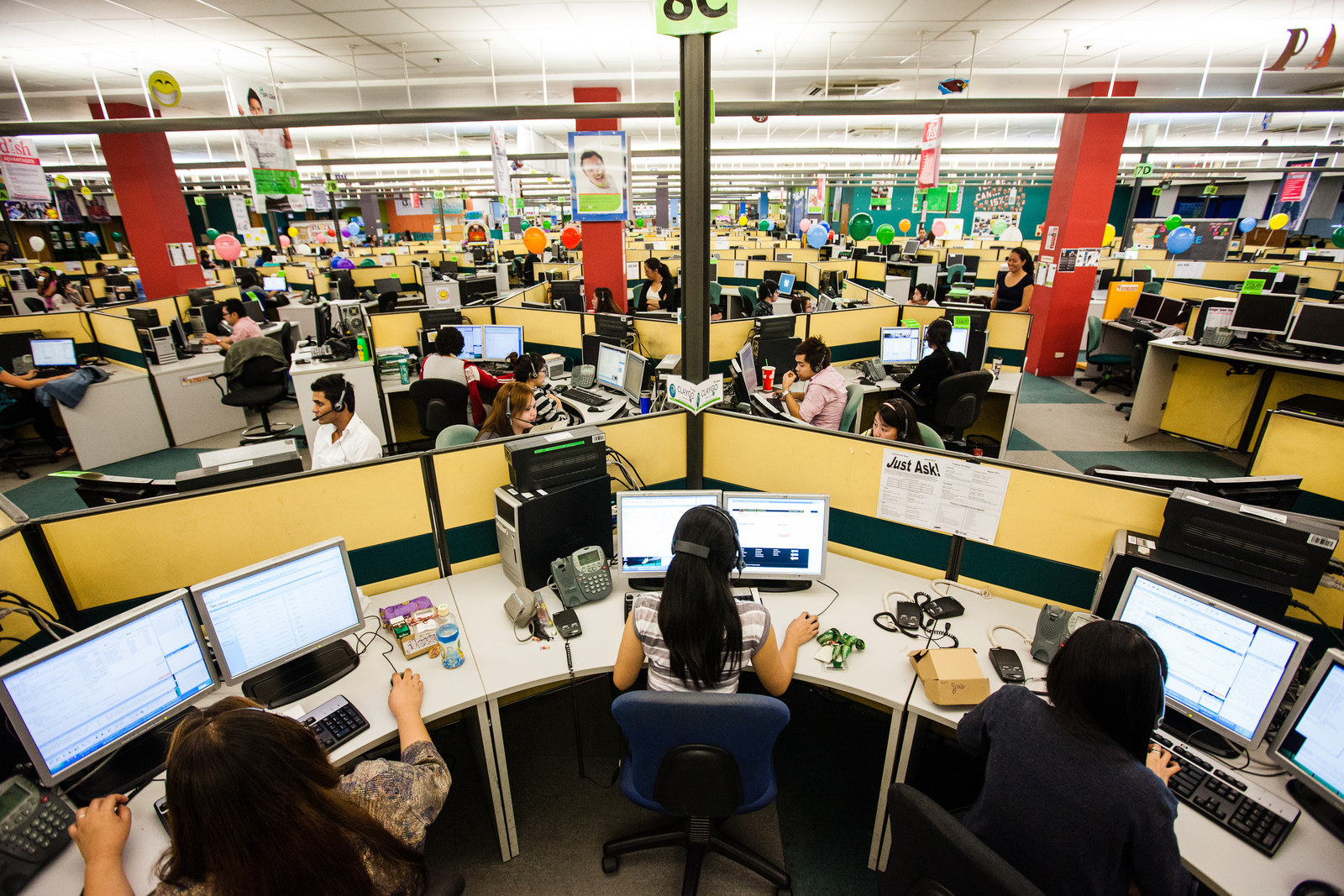 Filipino Call Center Agents