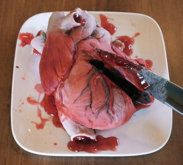 She's made everything from cakes that look like human organs...