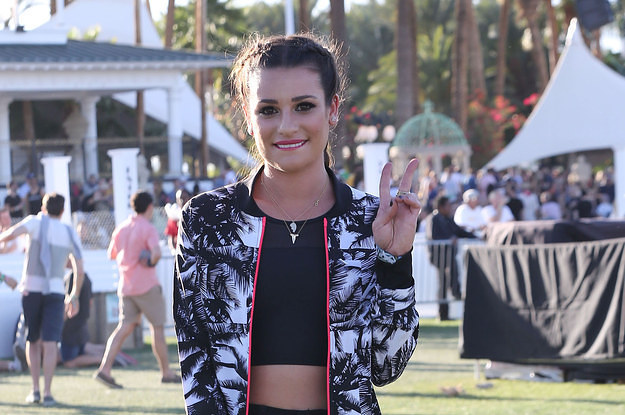 Lea Michele At Coachella