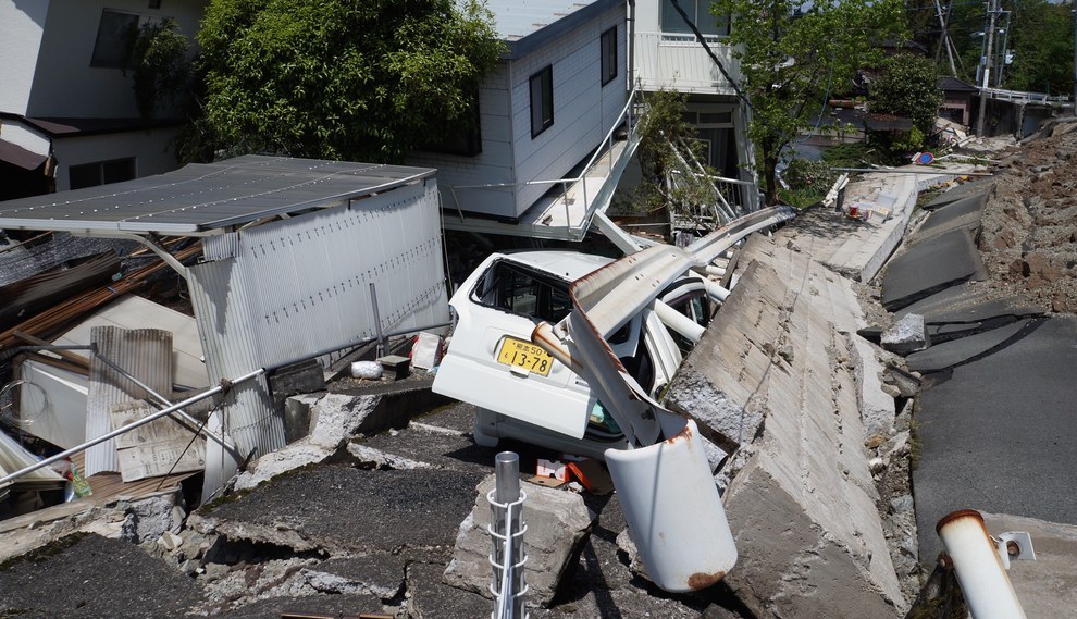 いや もう 頑張らないと 壊滅状態の益城町から聞こえる声