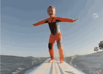 A 4 Year Old Girl Tore Up A Wave Probably Better Than You Ever Can