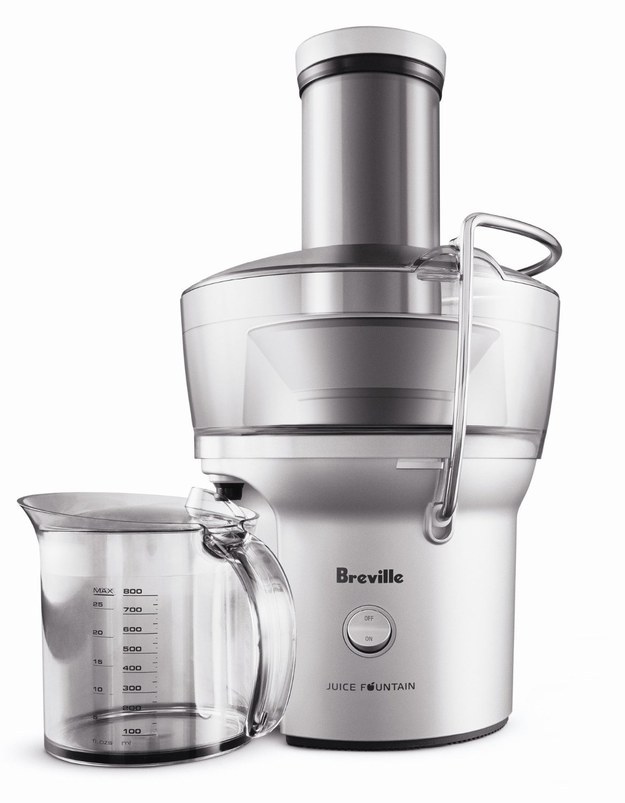 This juicer that's really efficient and easy to use for the mom who can't get enough green juice.