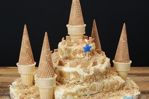 How To Make A Sandcastle Cake - From Scratch with Maria Provenzano